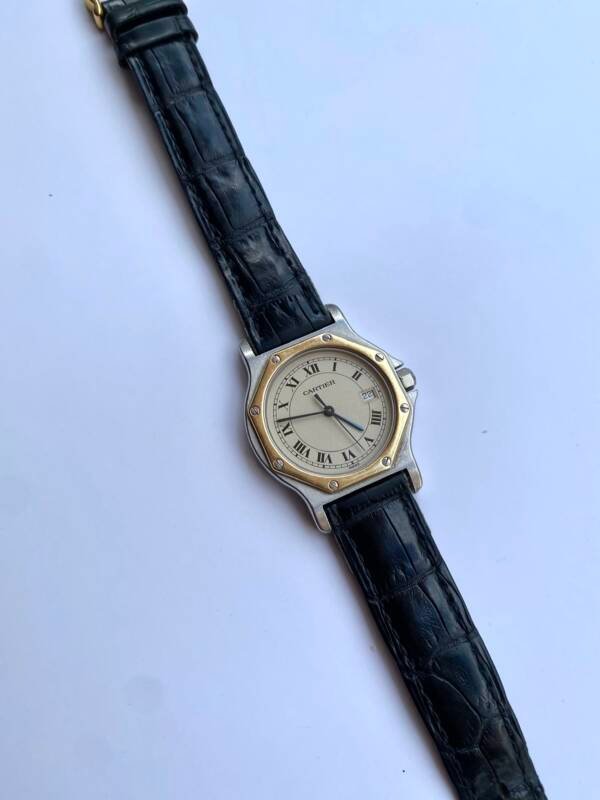 Cartier Santos Octagon Ref. 2966 - Afbeelding 2