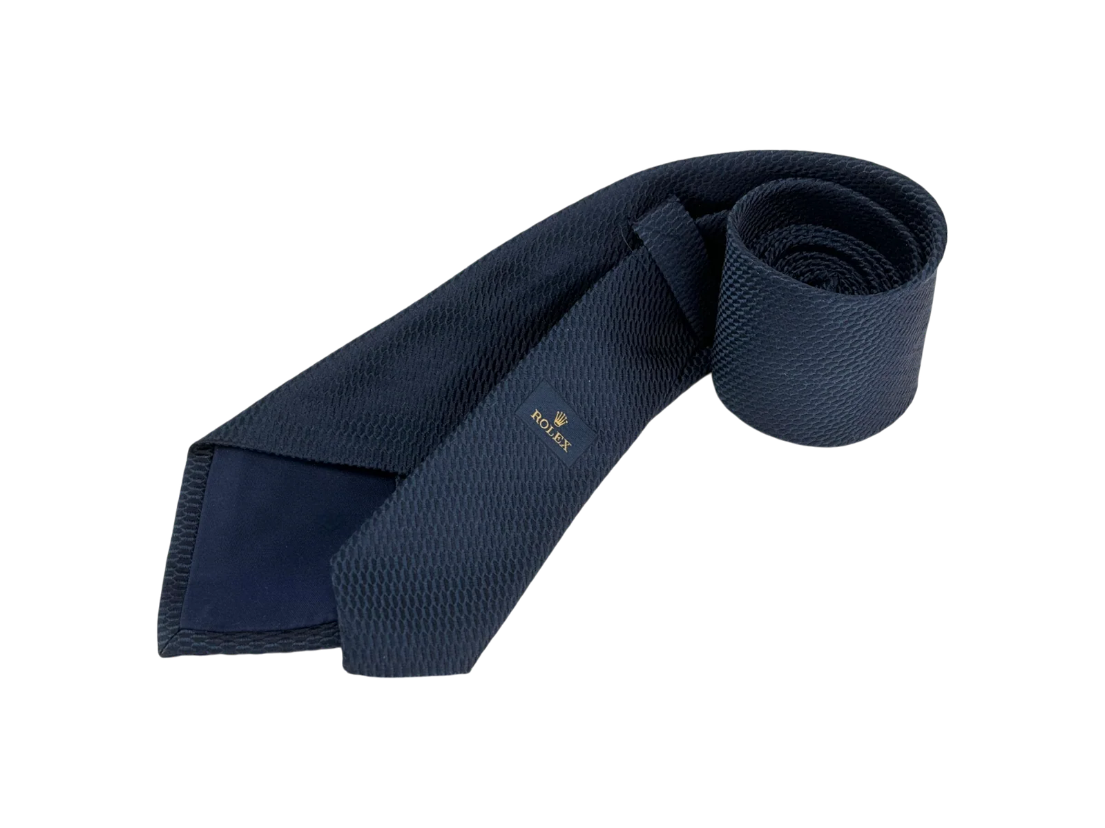 Rolex Zijden Stropdas Blauw - Afbeelding 6