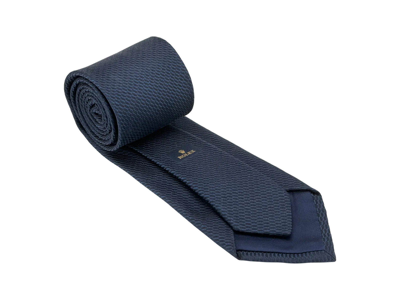 Rolex Zijden Stropdas Blauw - Afbeelding 5